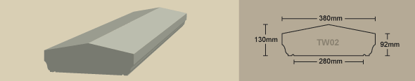 Twice Weathered Coping 